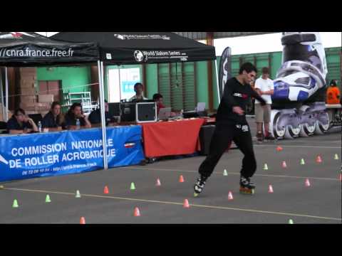 Slalom Classic, Romain Lebois, Run 1 & 2 @ Niort 2011