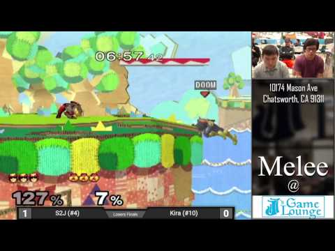 Melee at JJ's #19 - S2J (Captain Falcon) vs. Kira (Sheik) - Losers Finals