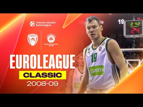 Road to the Final | Olympiacos - Panathinaikos | EUROLEAGUE CLASSIC GAMES 2008-09