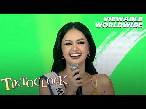 TiktoClock: Miss Cosmo Philippines Ahtisa Manalo, tindera noon, beauty queen na ngayon!