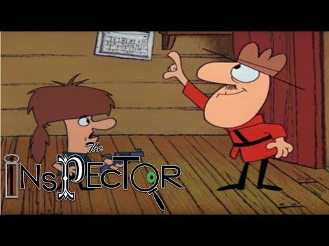 The Shooting of Caribou Lou | Pink Panther Cartoons | The Inspector