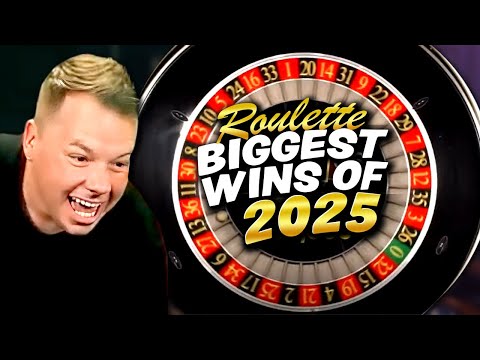 Top 10 🚀Biggest Roulette Wins🚀 of 2025