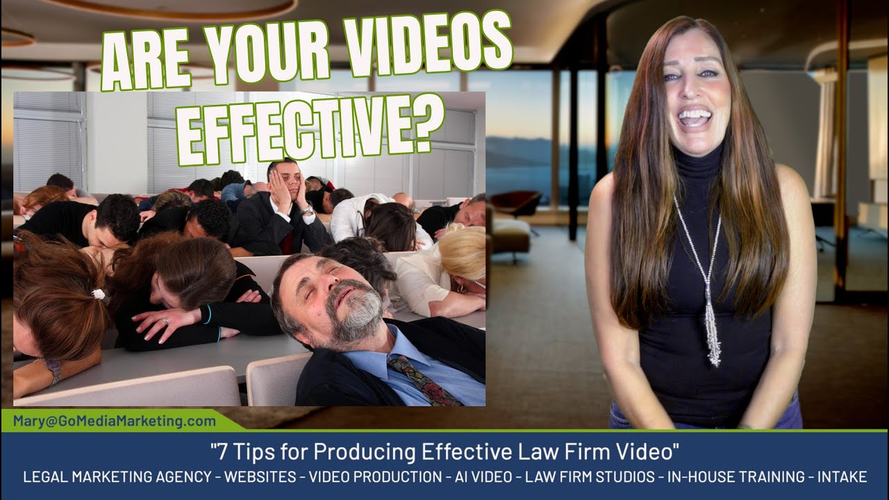 LAWYERS: 7 Tips for Producing Effective Law Firm Video