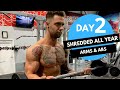 ARMS and ABS workout to look SHREDDED! Day-2 (Hindi / Punjabi)