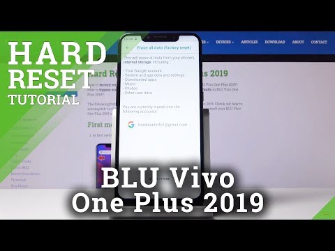 How to Reset BLU Vivo One Plus 2019 – Restore Factory Settings