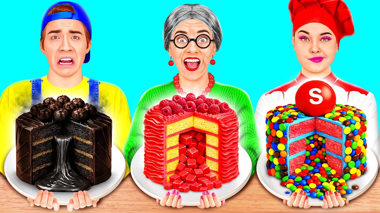 自分 vs おばあちゃんの料理チャレンジ | クレイジーな食事事情 TeenChallenge