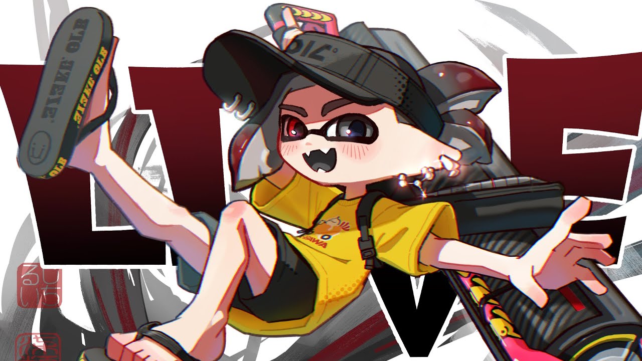 一時間だけ配信するぞ!!!【スプラトゥーン】