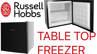 Unboxing: Russell Hobbs RHTTFZ1B Black Table Top Freezer, 32 Litre