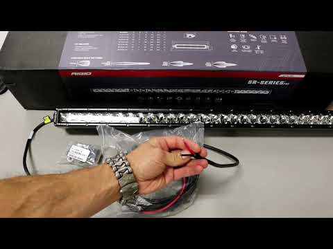 Rigid Industries SR Series Pro LED Light Bar What's inside the Box? #HardRacing #RigidIndustries