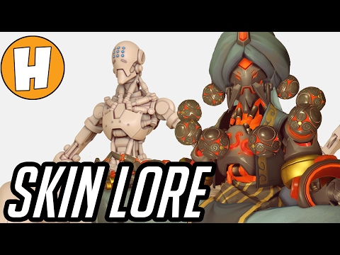 Overwatch Lore of The Skins - Djinnyatta/Ifrit Zenyatta! | Hammeh