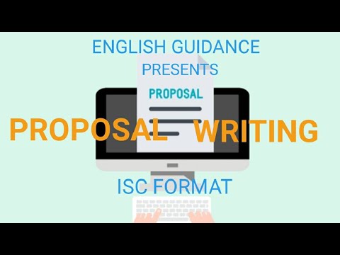 ISC Proposal Writing Format