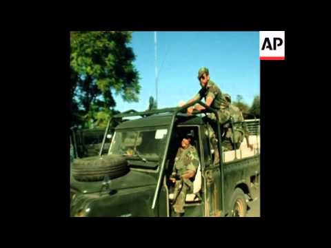 SYND 13 7 77 AFTERMATH OF GUERILLA  ATTACK ON SHANGANI COUNTRY CLUB