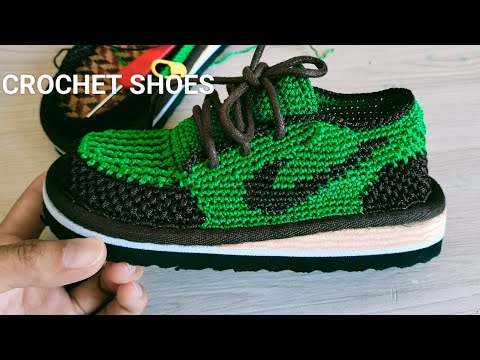 CROCHET SHOES #crochet