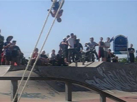 Logan village bmx comp, backflip stack