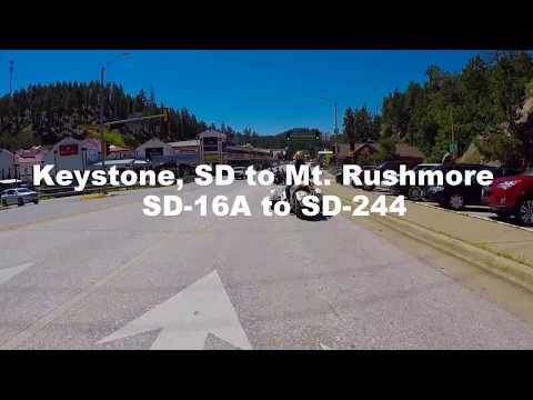 Keystone, South Dakota to Mt  Rushmore