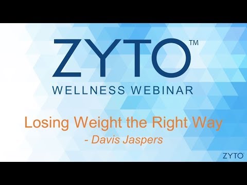 ZYTO Wellness Webinar – Losing Weight the Right Way