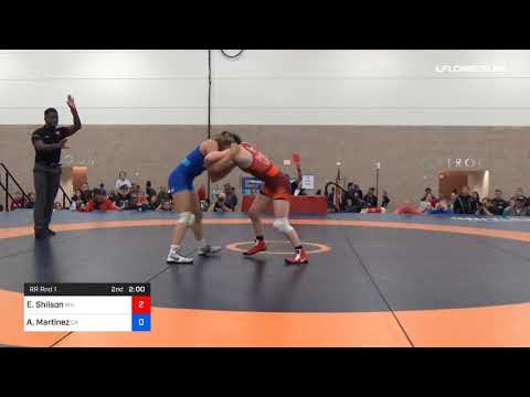 50 Kg Rr Rnd 1 Emily Shilson Team Minnesota Vs Alleida Martinez Team California