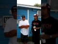 D RED AND FLIP ON THE MOVIE SET