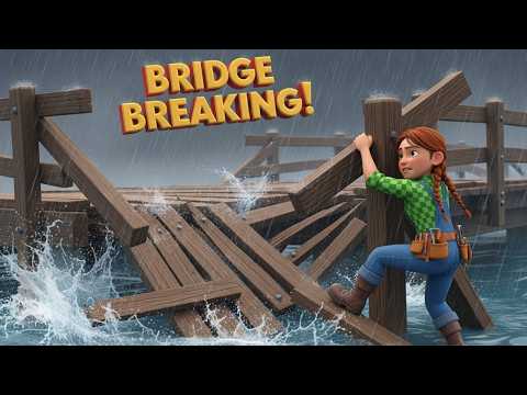 Midnight Wildfire, Flood & Power Failure Rescue! 🔥🌊⚡ | Kids Farmyard Friends Ep 9 | #cartoon #kids