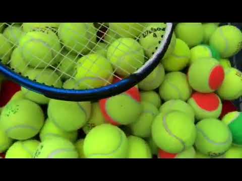 Tennis Practice w/ 8 yrs old Kendall ( and leading up to)