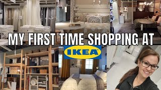 Shop with me /  Ikea shopping for the first time!  /   Home decor shopping! Home inspiration