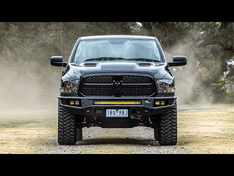 Ironman 4x4 Raid Front Bumper Suited For RAM 1500 DS | Install Guide