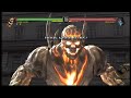 Mortal Kombat Vs Dc Universe Play As Dark Kahn On Ps3