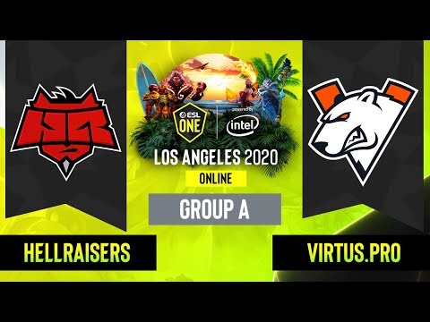 Dota2 - Virtus.pro vs. Hellraisers - Game 3 - Group A - EU/CIS - ESL One Los Angeles