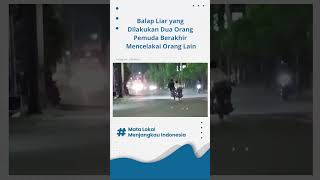 Download lagu Aksi Remaja Balap Liar Berakhir Apes Bahkan Sampai Mencelakai Pemotor Lainnya mp3