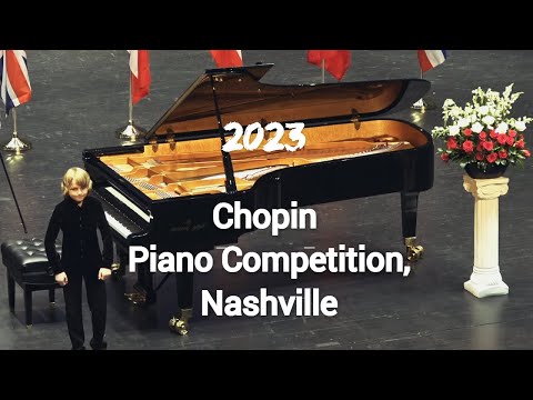 Chopin Piano Competition, Nashville 2023/ Elisey Mysin, 1 prize