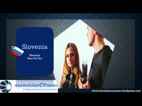 Eurovision Song Contest 2015 (Slovenia) Maraaya - Here For You