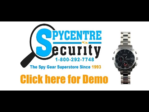 1080P Spy Watch Hidden Camera with IR - Review