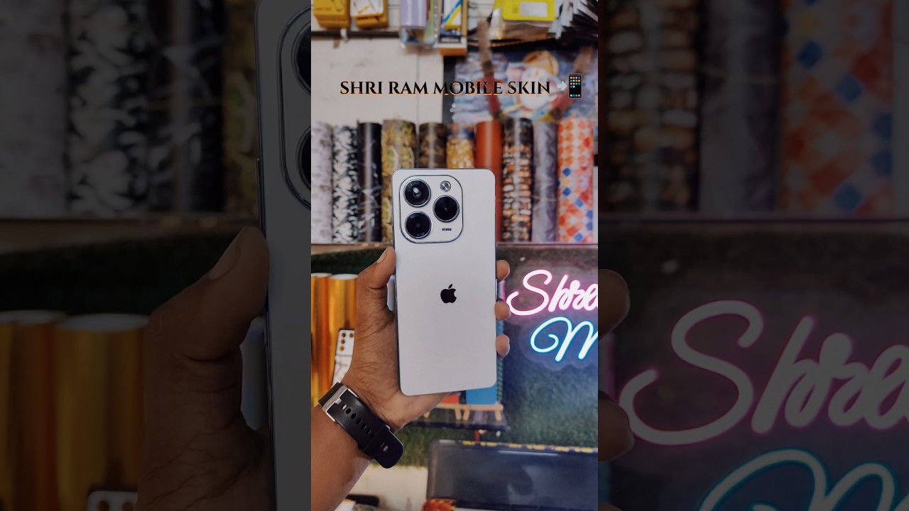 #Shri Ram mobile skin #infinix #note 40x 5G #back #skin #iphone #15promax 🔥🔥