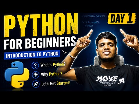 Python Tutorial For Beginners In Telugu Day 1 Introduction To Python Why Learn Python