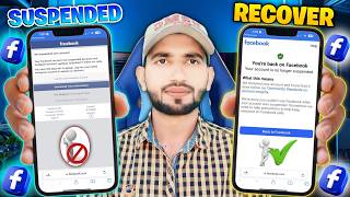 We Suspended Your Account Facebook 180 Days Fix 2026🔴 | How To Recover Suspended