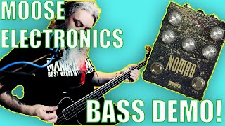 Video thumbnail for Moose Electronics | Nomad Octave Fuzz | Bass Demo by Andy Bassist
