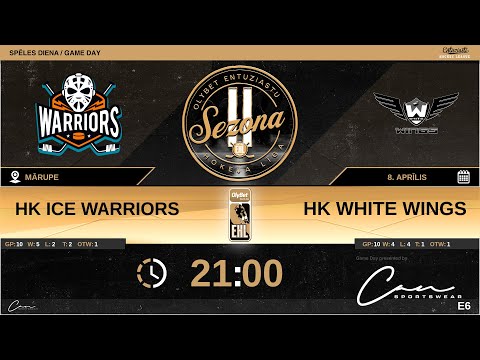 2022 04 08 Ice Warriors - White Wings