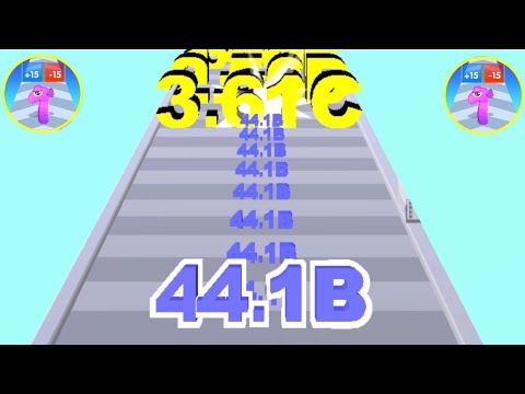 Number Master: Run and merge vs Number Merge Run 2048 Gameplay New update level part #10