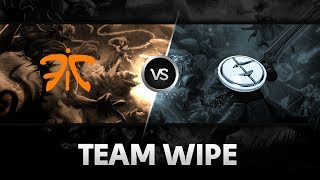 Team Wipe by EG vs Fnatic @ ESL One Frankfurt - Semi Final