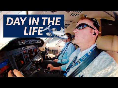 Private Jet Pilot-Day in the life Video