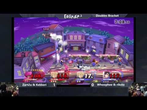 Eclipse 2 Smash 4 Doubles - ZartZu + Kekkeri Vs. Whoophee + riksto