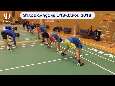 Immersion Japon U18 Echauffement et Match