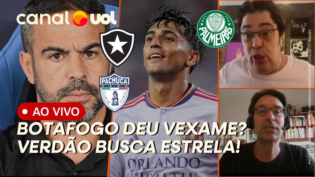 🔴 BOTAFOGO DEU VEXAME NO MUNDIAL? A CULPA É DO CALENDÁRIO? PALMEIRAS QUER ESTRELA PARA O ATAQUE!