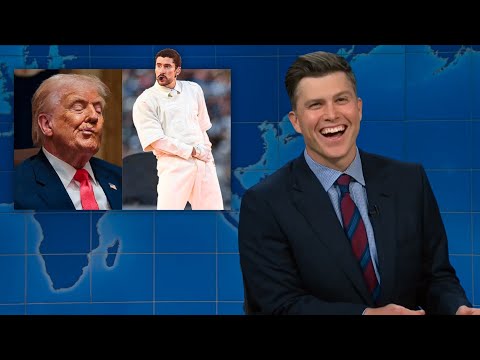 Weekend Update: Bad Bunny makes Trump very angry, Trump threatens to block US-Canada bridge - SNL 