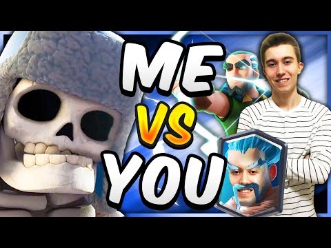 ME VS YOU?! Subscriber Battles | Favorite Cycle Decks — Clash Royale