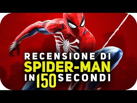 Recensione di SPIDER-MAN (PS4) in 150 secondi • leReceVeloci