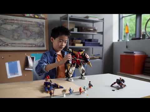 LEGO NINJAGO Ninja Ultra Combo Mech 71765 Building Kit (1,104  Pcs),Multicolor