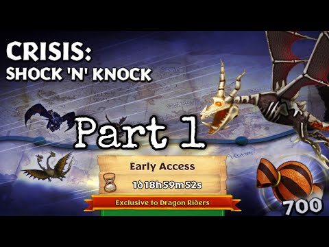 CRISIS:SHOCK 'N' KNOCK Part 1 - New Gauntlet Event - Dragons:Rise of Berk