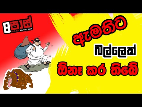 NETH FM 8 PASS JOKES 2022.09.21 | ඇමතිට බල්ලෙක් ඕනෑ කර තිබේ