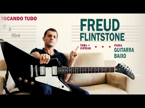 Tocando tudo: "Freud Flintstone" (Humberto Gessinger Trio) GUITARRA + VIOLÃO + BAIXO